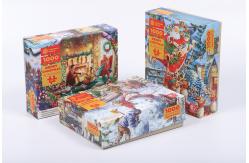 China Transportation Christmas Numbers Educational Jigsaw Puzzle 100 Piece supplier