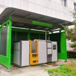 School Microbial Kitchen Waste Composting Machine Food Waste Into Fertilizer Ce for sale