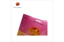 China Custom Printed Flat Bottom Bag with Gravure Printing Slider Closure supplier