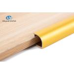 T6 Aluminium Corner Profile 12mm Electrophoresis Treatment Golden