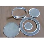 Ring Stainless Steel Wire Cloth Discs For Filtration Cleanable And Reusable for sale