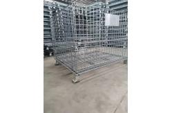 China Galvanized Wire Mesh Storage Cages 50x50mm 1200x1000x890mm supplier