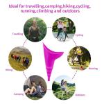 Leak Free Null Design Reusable Silicone Urinal For Camping