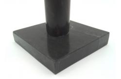 China 29cm Stone Paper Towel Holder , Black Marble Paper Towel Holder Polished supplier