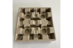 China Moulded Pulp Packaging Molded Paper Pulp For Electronics supplier