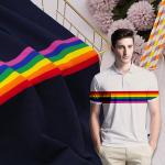 Wear Resistant Cotton Pique Fabric ZS-34806 Lightweight Yarn Dyed Material for sale