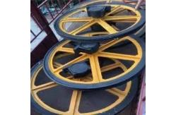 China Mine Hoist Castings And Forgings Guide Wheel Device Of Head Sheave supplier