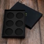 Custom Rigid Fridge Magnet Packaging Box With EVA Insert Lid And Base Design for sale