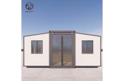 China 40 Foot Prefab Expandable Shipping Container House For Construction Sites supplier
