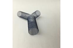 China CE ISO Non Vascular Nitinol Trachea Bronchus Stent Y Shaped Silicon Covered supplier
