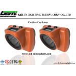 High Brightness LED Cordless Cap Lamp 1.78W Lithium Lon Battery With OLED Screen for sale