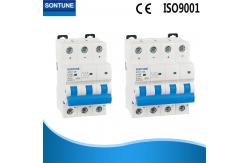 China 1000V DC MCB Circuit Breaker / 10KA 4P Mini Circuit Breaker Using Solar Equipment supplier