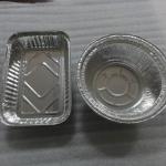 Plain Pizza Pan 0.2mm Aluminum Takeaway Containers