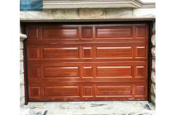 China Security 3000mm Width 800N Sectional Overhead Garage Door supplier