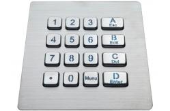 China Customized Industrial Numeric Keypad Rugged Waterproof Panel Mount supplier