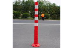 China Roadway Safety High Visible Reflective Red PE Traffic Cones For Traffic Control supplier
