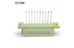 China 13mm Male DIN41612 Connector 2 Rows 20Pin Vertical Terminals Eurocard Connector supplier