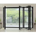 Glass Sliding Bi Folding 6063 Aluminium Door Frame Profile Thermal Insulation Waterproof for sale