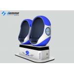 2 Seats Virtual Reality Simulator Music Games For Shopping Center Galvanized Steel Frame for sale