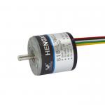 Solid Shaft 2.5mm Miniature Rotary Encoder , ABZ Phase Resolution 360 Rotary Encoder for sale