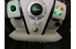 China Adjustable USB PC Xbox Steering Wheel And Pedals With Automatic Centering System supplier