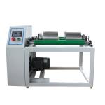 Lab Roller Ball Mill with 2 Steel Jars and 4 Working Positions Grinding Feeding Size ≥5mm for sale