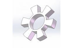 China rubber spider flexible coupling for hydraulic water pump supplier