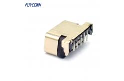 China Lower Profile D-SUB Connectors Right Angle PCB 15 Pin Female VGA supplier