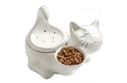 China 2L Water Capacity Ceramic Pet Bowl Automatic Multifunctional supplier