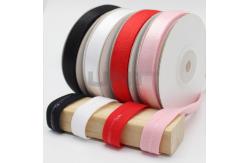 China Good Tearing Strength Pink Silicone Elastic Tape / Unbreakable Rubber Bands For Jumpsuits supplier