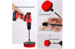 China 4 Pack Drill Scrubber Brush Multi Purpose Power Scrubber Cleaning Brush supplier