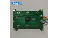 China Blue Segments VA LCD Module Black 5V LCD Display White Backlight With PCB supplier