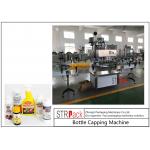 High Speed Spindle Bottle Screw Capping Machine Flexible With 60-150 Bottles / Min