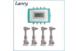 China DN2000 RS485  Multipath Portable  Ultrasonic Flow Meter Battery Powered supplier