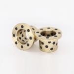 C86300 SAE430B Manganese Bronze Flange Bushings Solid Lubricant Centrifugal Casting for sale