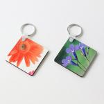 Square Retractable 10g Personalized Key Chain for sale