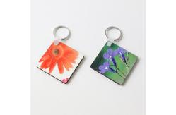 China Square Retractable 10g Personalized Key Chain supplier