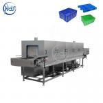 Efficient Transfer Box Plastic Crate Washing Machine , High Pressure Washing Machine for sale