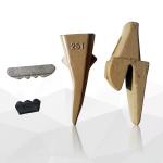 Auger Bit Bucket Teeth Flat Teeth Drilling Soil Teeth For Piling for sale