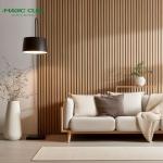 Wall MDF Acoustic Slat Wood Wall Panel For Theater Wooden Wall Panel for sale