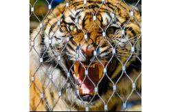 China 316 Stainless Steel Wire Rope Netting For Zoo Aviary Enclosure Mesh supplier
