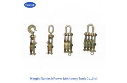 China Single Sheave Tower Erection Tools, Steel Pulley Block For Lifting / Hoisting supplier