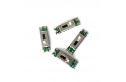 China 0.3A Slide Power Switch 4P8T ISO Panel Mount Slide Switch Headset Earphone supplier