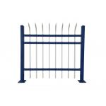 6061 1.8m Height Decorative Aluminium Fence Powder Coated Glavanized Iron Garden Yard for sale
