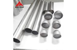 China ASTM SB338 Gr2 Pure Titanium Pipe For Heat Exchanger supplier