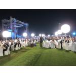12V DC Inflatable Led Light 240W , Light Up Balloons For Big Area Events for sale
