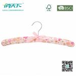 Betterall Cute Flowery Satin Hanger with Pink Bowknot for sale