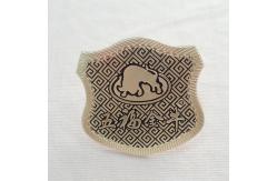 China High Frequency Embossed Soft Woven 3D TPU Badges for Leather Chaussures Shirt supplier