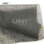 20 - 120gsm Tc Black Woven Fusible Shirt Collar Interlining Eco Friendly for sale