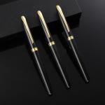 Metal Business Signature Pen Print Logo Roller Pen For Meeting Office for sale